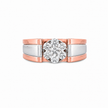 0.40 CTW Lab Grown Diamond Studded in 10K, 14K & 18K Gold Men’s Rings | R04048