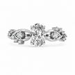 R04061 - 1.25 TCW Diamond Studded Gold Engagement Rings